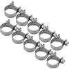 Ejoyous Fascette Stringitubo in Acciaio Inossidabile, 10 Pezzi, 6-20 mm, con Bullone a T, per Tubo Benzina
