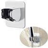 LightBeacon Supporto per Doccetta, Supporto per Doccia Regolabile, Supporto per Soffione Senza Foratura, Supporto per Doccia Universale, per Doccetta o Soffione, Plastica ABS, Argento