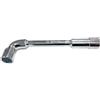 GOLDTOOLS Chiave per tubo sbocco 19 mm, 6 pezzi x 6 pezzi, testa a gomito a 90 °, fresato in acciaio al cromo vanadio (19 mm)