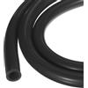 Rebower 1m(3ft) Tubo Silicone 19mm ID 25.4mm OD Nero Tubo Plastica Industriale Silicone Puro Pompa, Sifonaggio, Drenaggio, Irrigazione, Birrificazione, 3/4 x 1