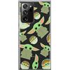 Ert Group custodia per cellulare per Samsung GALAXY NOTE 20 ULTRA originale e con licenza ufficiale Star Wars, modello Baby Yoda 006 adattato alla forma dello smartphone, parzialmente trasparente