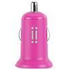 aiino italian ideas aiino - Caricatore da Auto 1 Porta USB 1A, Universale, Compatibile con iPhone X/8/7/6, iPad, Samsung S9/S8/S7, Huawei, Honor - Rosa
