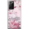 BABACO ERT GROUP custodia per cellulare per Samsung GALAXY NOTE 20 ULTRA originale e con licenza ufficiale, modello Flowers 050 adattato in modo ottimale alla forma dello smartphone, custodia in TPU