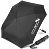 ZOMAKE Ombrello Pieghevole Grande, Ombrelli Grande da Golf 139cm Antivento Resistente, Umbrella Grandi da Pioggia Automatico Compatto per Uomo Donna Quadrato (Nero)