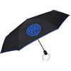 Inter Ombrello nero e blu con logo nuovo automatico tascabile con custodia impermeabile PRODOTTO UFFICIALE