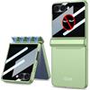 COQUE Custodia Galaxy Z Flip 7 Con pellicola per la privacy,Pellicola Protettiva Guscio Integrato Guscio Pieghevole All-Inclusive,Cover Telefono Pieghevole per Samsung Galaxy Z Flip 7 5G-menta