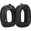 MMOBIEL Cuscinetti di Ricambio per Logitech G Astro A50 Gen 4/Gen 5 & Astro A50X | Cuscinetti Auricolari - Cuffie - Memory Foam e Protein PU Cuscinetti Cuffie - Padiglioni Cuffie - Nero - Di MMOBIEL