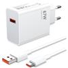 OERYIEG 67W USB C Caricatore Rapido Cavo per Xiaomi 15, 14, 13T Lite, 12 12T, Redmi Note 14Pro 14Pro+ 5G, 13 Pro 13Pro+, 12 12Pro, A5, A3, 14C, 13C, POCO F7 Ultra Pro, X7, M7, C75 Caricabatterie Adattatore