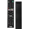 Auilzlz Telecomando di ricambio compatibile con TV Sony bravia con Netflix e pulsanti You Tube RMT-TX300E