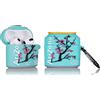 Derhom Airpods 3 Silicone Case Funny Cute Fashion Soft Cartoon Cover Skin Compatible for Apple Airpods 3 with Keychain[Serie di Bevande] (Arizona)
