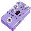 per ROWIN Looper Pro Pedale per Chitarra Effetti con Accordatore Riverbero Loope