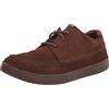 Clarks Hodson Moc, Oxford Uomo, Pelle Scamosciata Marrone Scuro, 41.5 EU