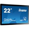 iiyama ProLite TF2215MC-B2 Monitor PC 54,6 cm (21.5") 1920 x 1080 Pixel Full HD LED Touch screen Multi utente Nero [TF2215MC-B2]