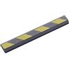 Mottez 1524020 Paracolpi Garage Adesivo, 50cm x 7cm, Giallo/Nero, Confezioni da 2