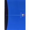 Oxford 100430228 Oxford-Quaderno, 80 fogli, formato 4, rigatura Seyes a quadretti grandi, 4 x 4, 90 g, colore: blu