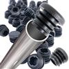 NONE 8 PZ Nero Rotondo In Plastica Tappo Estremità Tubo Inserti Per Tubi Tappo Tappo Per Inserto Per Sedia Gamba Tubo tapon tubo