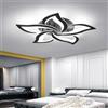 Tealight Lampada da Soffitto LED Moderna, Plafoniera a 5 Petali, Luce LED Bianca Fredda 6500K per Camera da Letto, Corridoio