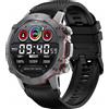 Kiano Watch Sport Black smartwatch da uomo menu talk nero PL 2 strisce incluse