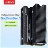 JEYI Dissipatore di calore JEYI M.2 SSD in alluminio resistente, dissipatore di calore convettivo NVME/NGFF, dissipatore di calore passivo, radiatore efficiente per PC