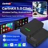 Carlinkit Adattatore Wireless CarlinKit 5.0 C2Air 2-in-1 per CarPlay e Android Auto, Aggiornamento Online Plug & Play per Auto con CarPlay e Android Auto Cablati