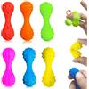 Echehi Giocattolo Sensoriale Antistress con 6 Trame per Adulti e Bambini, Fidget Toy con Trame Uniche per Ansia, ADHD, Autismo, Aiuto alla Concentrazione. Rosso