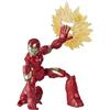 Marvel Avengers E7870 Beyblade Marvel Bend and Flex Action, 6-Inch Flexible Iron Man Figure, Includes Accessory, Ages 4 and Up, Multicoloured