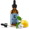 Striking Viking Balsamo per barba da uomo, Beard Balm - Balsamo per barba Leave-in con burro di karitè, tea tree, argan e olio di jojoba (60 ml (Pack of 1), Bergamot Thunder)
