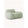 Westwing Collection Poltrona lounge in bouclé Wolke