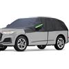 BEXITA Telo Copriauto Felpato Invernale Impermeabile Mezza Telo per Auto, Addensato Tessuto con Cotone Foderato, Nero, per SUV&Wagon(fino a 480cm)