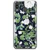 BABACO ERT GROUP custodia per cellulare per Samsung M20 originale e con licenza ufficiale, modello Flowers 034 adattato in modo ottimale alla forma dello smartphone, custodia in TPU