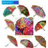 Fatto a mano Lotto all'ingrosso 10 pezzi ombrellone decorativo vintage indiano fatto a man...