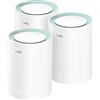 Cudy AC1200 Gigabit Sistema WiFi a Rete Completa, Dual Band, Estensore WiFi, Porte Gigabit, Antenne ad alto guadagno, VPN, Cloudflare, Connetti fino a 100 Dispositivi, M1300 3 Pacchetto