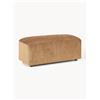 Westwing Collection Poggiapiedi da divano Melva, larg. 99 x prof. 42 cm -
