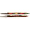 KnitPro Symfonie - Punte intercambiabili in legno (per ferri circolari per il lavoro a maglia) - varie larghezze, Silver, 6 mm
