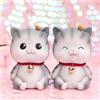Gatto Salvadanaio Soprammobile Cat Home Decor Pentola Di Salvataggio Monete