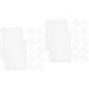 25 Pcs Bustine Protettive Per Carte Porta Trasparente Protezione Da Gioco