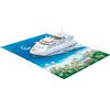 ASVP Shop Biglietto pop-up 3D da crociera per vacanze, biglietto fatto a mano, souvenir, biglietto di compleanno, biglietto per lui/lei, spiaggia, buon viaggio, vacanze, pensione