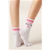 Calzedonia Calzini Scritte Wellness Bianco