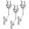 3 pezzi di spartiti musicali a lira per tromba e trombone - Supporto per