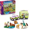 LEGO Friends 42695 Rimorchio per cavallo e puledro