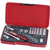 TENG TOOLS Teng T1436 - Set di Chiavi metriche a Bussola 1/4 (36 Pezzi)