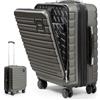 Travely Valigia bagaglio a mano 55x40x23cm - expandable adatta per Lufthansa, Eurowings e co. I Trolley da cabina 41-50L con rotelle morbide e pratico lucchetto TSA, valigia da cabina