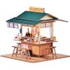 TOPBSFARNY Kit per casa delle bambole fai da te, puzzle 3D con puzzle modello giapponese leggero, case in miniatura in legno, regalo per adulti e ragazzi