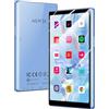 AGPTEK Lettore MP3 da 128 GB con Bluetooth e WiFi, T09 4'' Android 13 MP4 Lettore Musicale con Spotify, Audible, App Store, fino a 1 TB, Blu