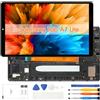Atwist Schermo di Ricambio per Samsung Galaxy Tab A7 Lite Wi-Fi LCD Display - per Galaxy Tab A7 Lite LCD Digitalizzatore Touchscreen SM-T220 T220 8.7 LCD Vetro Assemblaggio Tools (Nero con Cornice)