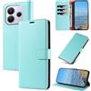 KKEIKO Cover per Redmi Note 14 5G / Xiaomi Poco M7 Pro 5G, Antiurto Custodia in PU Pelle con Blocco RFID, Magnetico Protettiva Cover per Redmi Note 14 5G / Xiaomi Poco M7 Pro 5G, Verde