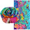 Pylones - Foulard/Pareo Balade - Fluocean - 100 x 180 cm, multicolore, Taglia unica