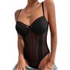 TTPSRY Body Donna Senza Maniche Bodysuit Modellante Contenitivo con Spalline Regolabili Outfit Estivi per Donna Body Elegante Traspirante Comodo per Tutti I Giorni