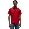 Tommy Hilfiger Uomo Camicia Flex Poplin Solid in Cotone, Rosso (Regatta Red), XS