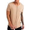 LEIF NELSON - Maglietta da uomo LN6288 - Bianco - M